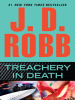 Book cover for "Treachery in Death".