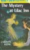 Book cover for "The mystery at Lilac Inn".