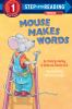 Book cover for "Mouse makes words".