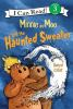 Book cover for "Minnie and Moo and the haunted sweater".