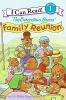 Book cover for "The Berenstain Bears' family reunion".