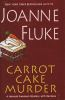 Book cover for "Carrot cake murder".