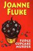 Book cover for "Fudge cupcake murder".