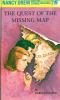 Book cover for "The quest of the missing map".