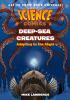 Book cover for "Science Comics: Deep-Sea Creatures: Adapting to the Abyss".