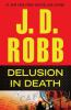 Book cover for "Delusion in death".