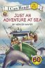 Book cover for "Just an adventure at sea".
