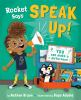 Book cover for "Rocket says speak up!".