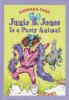 Book cover for "Junie B. Jones is a party animal".