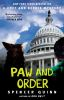 Book cover for "Paw and order".