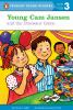 Book cover for "Young Cam Jansen and the dinosaur game".