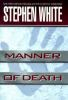 Book cover for "Manner of death".