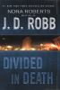 Book cover for "Divided in death".