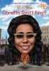 Book cover for "Who was Coretta Scott King?".