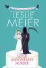 Book cover for "Silver Anniversary Murder".