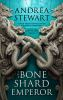 Book cover for "The bone shard emperor".