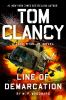 Book cover for "Tom Clancy line of demarcation".