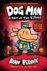 Book cover for "Dog Man".