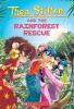 Book cover for "Thea Stilton and the rainforest rescue".