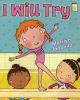 Book cover for "I will try".