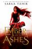 Book cover for "An ember in the ashes".