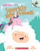 Book cover for "Sparkly new friends".