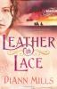 Book cover for "Leather and lace".