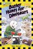 Book cover for "Buster hunts for dinosaurs".