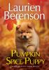 Book cover for "Pumpkin spice puppy"