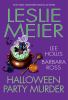 Book cover for "Halloween party murder"