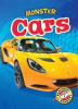 Book cover for "Monster Cars".