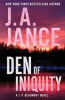 Book cover for "Den of Iniquity".