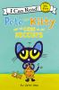 Book cover for "Pete the kitty and the case of the hiccups".