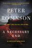 Book cover for "A necessary end".