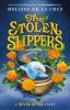 Book cover for "The stolen slippers".