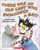Book cover for "There was an old lady who swallowed a bat!".