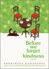 Book cover for "Before we forget kindness".