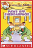 Book cover for "Paws Off, Cheddarface!".