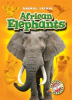 Book cover for "African Elephants".