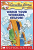 Book cover for "Watch Your Whiskers, Stilton!".