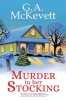 Book cover for "Murder in Her Stocking".