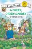 Book cover for "A green, green garden".