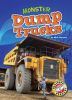 Book cover for "Monster Dump Trucks".