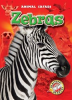 Book cover for "Zebras".