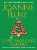 Book cover for "Christmas Cake Murder".