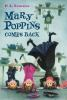 Book cover for "Mary Poppins comes back".
