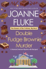 Book cover for "Double Fudge Brownie Murder".