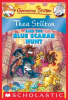 Book cover for "Thea Stilton and the Blue Scarab Hunt".