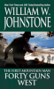 Book cover for "Forty Guns West".