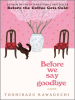 Book Cover for "Before We Say Goodbye"